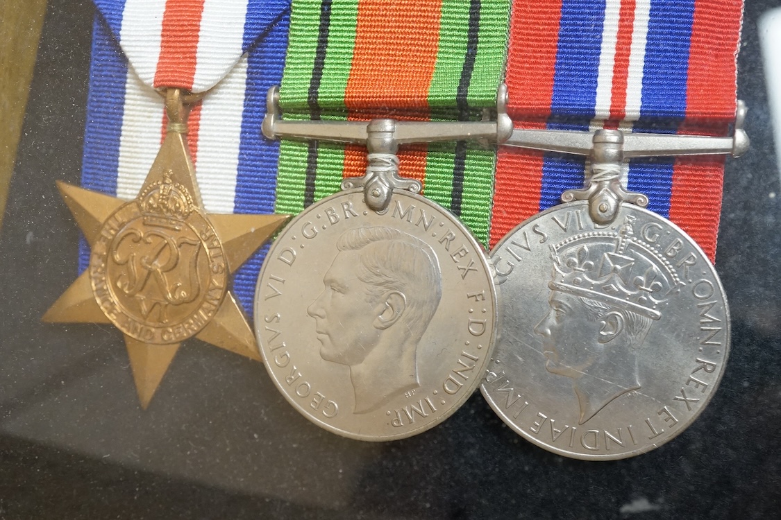 A large mixed group of World War Two medals